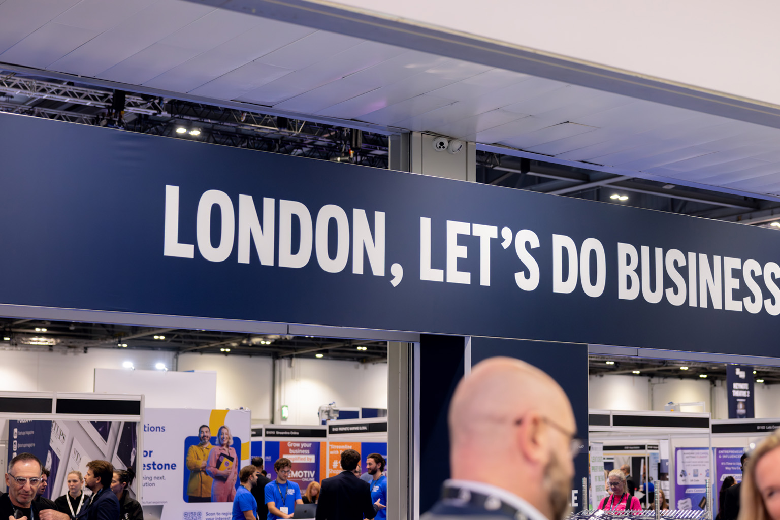 Business exhibition and networking event